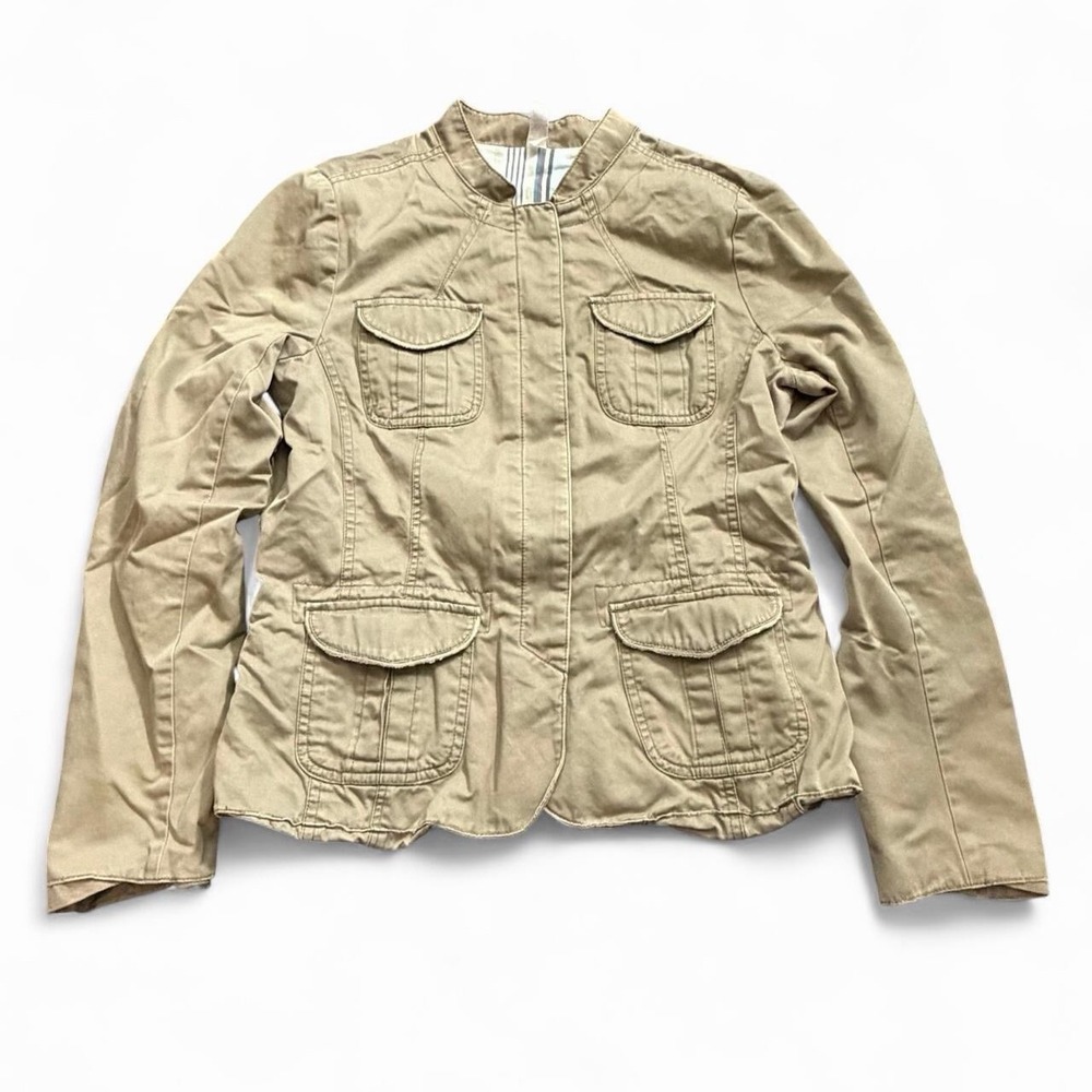 Vintage Old Navy Military Jacket Women's Size Large Y2K 2000s Fall Winter